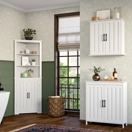 Wood 2-Door Corner Storage Cabinet-Kirkland's Home New