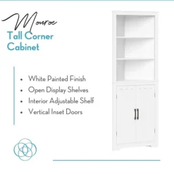 Wood 2-Door Corner Storage Cabinet-Kirkland's Home New