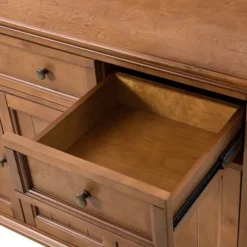 Wood 4-Door Sideboard Cabinet-Kirkland's Home Sale