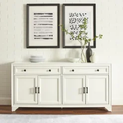 Wood 4-Door Sideboard Cabinet-Kirkland's Home Cheap