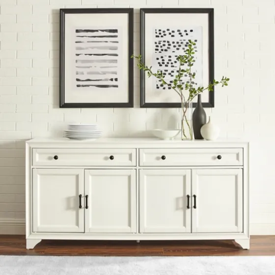 Wood 4-Door Sideboard Cabinet-Kirkland's Home Cheap