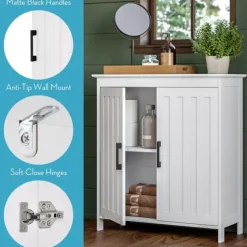 Wood 2-Door Storage Cabinet-Kirkland's Home Hot