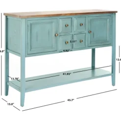 Wood 2-Door Storage Console Table-Kirkland's Home Cheap