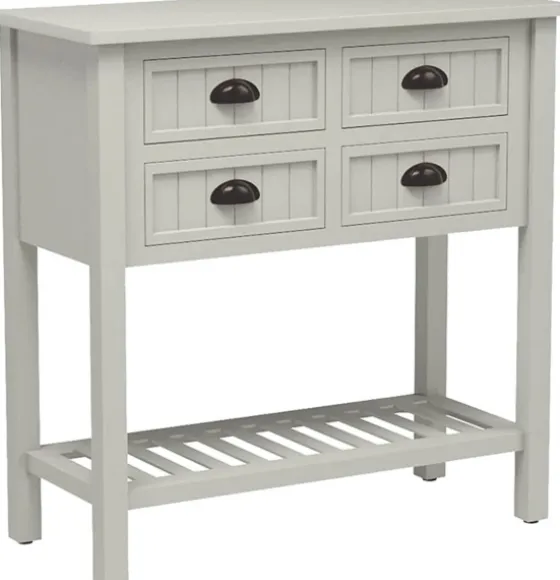 Wood 4-Drawer Console Table-Kirkland's Home Discount