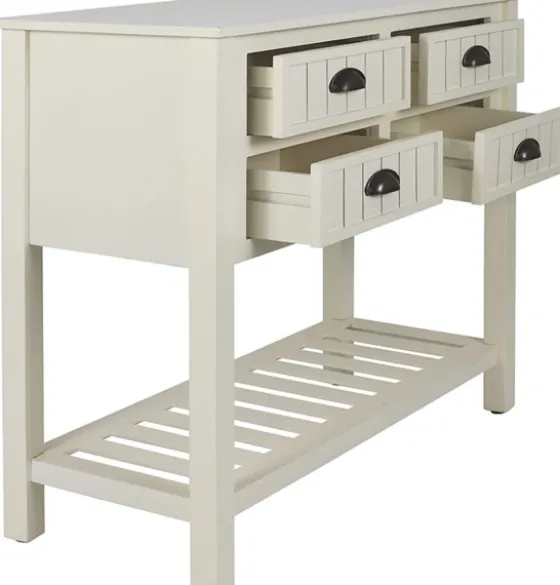 Wood 4-Drawer Console Table-Kirkland's Home Discount