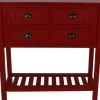 Wood 4-Drawer Console Table-Kirkland's Home Online