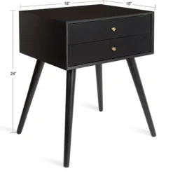 Wood 2-Drawer Finco Accent Table-Kirkland's Home Best