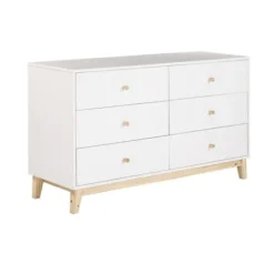 Wood 6-Drawer Footed Dresser-Kirkland's Home Outlet