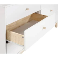 Wood 6-Drawer Footed Dresser-Kirkland's Home Outlet