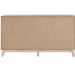 Wood 6-Drawer Footed Dresser-Kirkland's Home Outlet