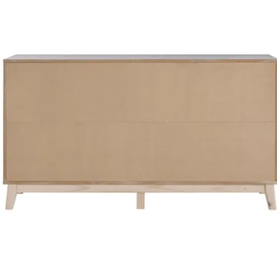 Wood 6-Drawer Footed Dresser-Kirkland's Home Outlet
