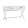 Wood 2-Drawer X-Frame Desk-Kirkland's Home Cheap
