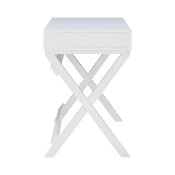 Wood 2-Drawer X-Frame Desk-Kirkland's Home Cheap