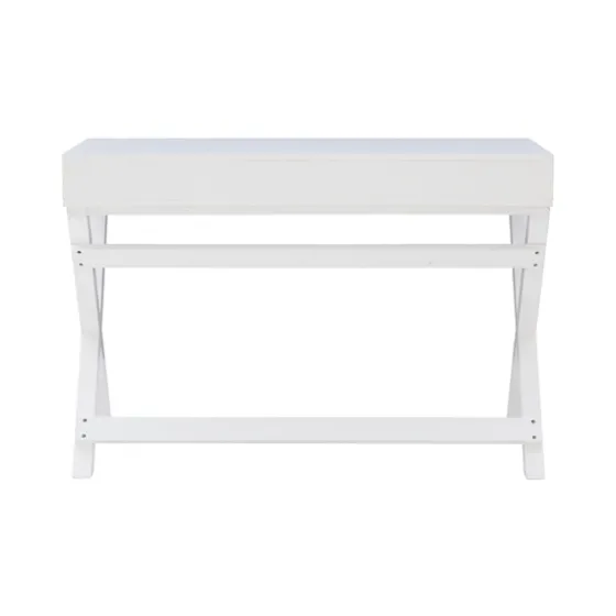 Wood 2-Drawer X-Frame Desk-Kirkland's Home Cheap
