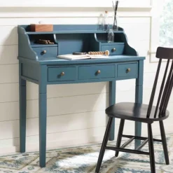 Wood 5-Drawers Desk-Kirkland's Home Cheap