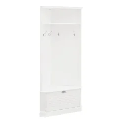 Wood Drop Door Corner Hall Tree-Kirkland's Home Shop