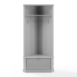 Wood Drop Door Corner Hall Tree-Kirkland's Home Discount