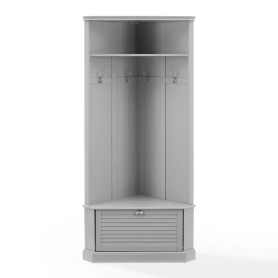 Wood Drop Door Corner Hall Tree-Kirkland's Home Discount