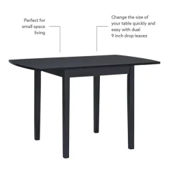 Wood Drop Leaf Dining Table-Kirkland's Home Clearance