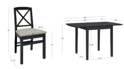 Wood Drop Leaf 3-Pc. Dining Set-Kirkland's Home Hot