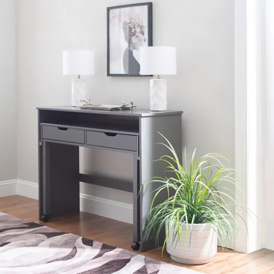 Wood Extendable Desk-Kirkland's Home Online