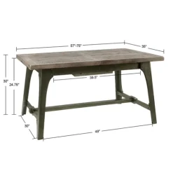Wood Extendable Dining Table-Kirkland's Home Best
