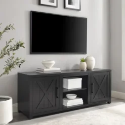 Wood Farmhouse Media Cabinet-Kirkland's Home Outlet