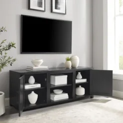 Wood Farmhouse Media Cabinet-Kirkland's Home Outlet