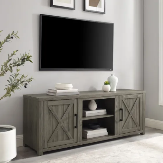 Wood Farmhouse Media Cabinet-Kirkland's Home Online