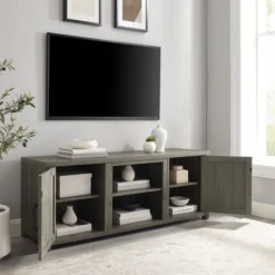 Wood Farmhouse Media Cabinet-Kirkland's Home Online