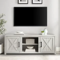 Wood Farmhouse Media Cabinet-Kirkland's Home Flash Sale