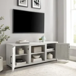 Wood Farmhouse Media Cabinet-Kirkland's Home Flash Sale