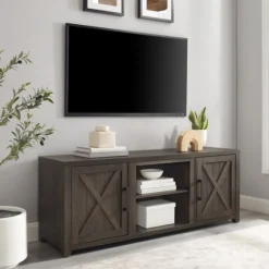 Wood Farmhouse Media Cabinet-Kirkland's Home Cheap