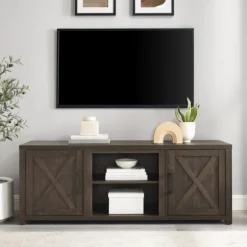 Wood Farmhouse Media Cabinet-Kirkland's Home Cheap