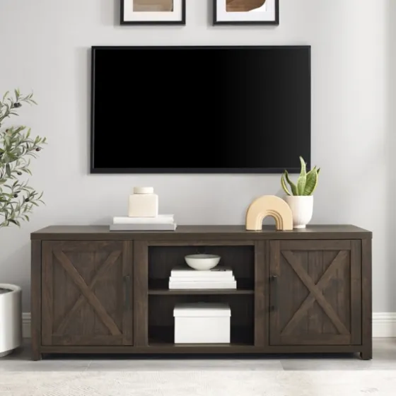 Wood Farmhouse Media Cabinet-Kirkland's Home Cheap