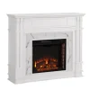 Wood Faux Marble Led Media Fireplace-Kirkland's Home Hot