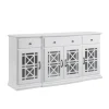 Wood Fretwork Sideboard-Kirkland's Home Outlet