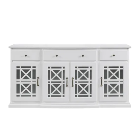 Wood Fretwork Sideboard-Kirkland's Home Outlet