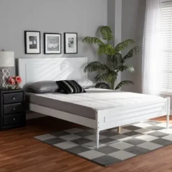 Wood Full Platform Bed Frame-Kirkland's Home Sale