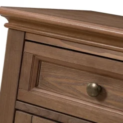 Wood Glass Door Sideboard Cabinet-Kirkland's Home Discount