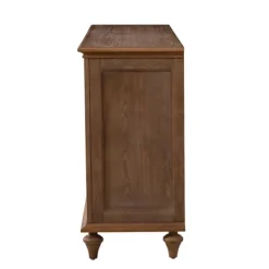 Wood Glass Door Sideboard Cabinet-Kirkland's Home Discount