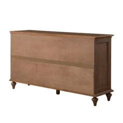 Wood Glass Door Sideboard Cabinet-Kirkland's Home Discount