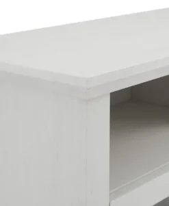 Wood Glass Pane Door Corner Tv Stand-Kirkland's Home Shop