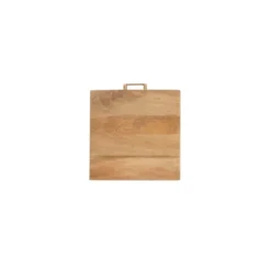 Wood Gold Metal X-Frame Base C Table-Kirkland's Home Sale