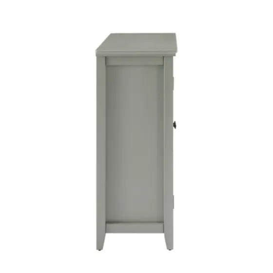 Wood Grid 2-Door Accent Cabinet-Kirkland's Home Shop