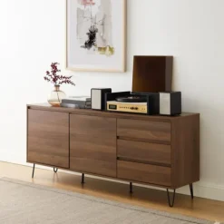Wood Hairpin Legs Media Cabinet-Kirkland's Home Online