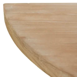 Wood Half Round Console Table-Kirkland's Home Fashion