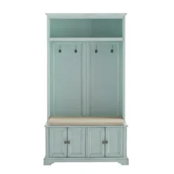 Wood Hall Tree With Cushioned Bench-Kirkland's Home Hot