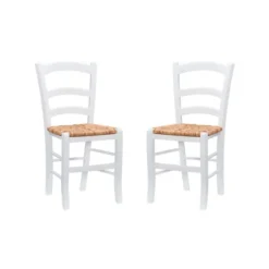Wood Ladderback Dining Chairs, Set Of 2-Kirkland's Home Cheap