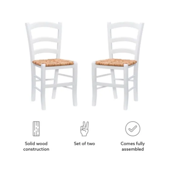 Wood Ladderback Dining Chairs, Set Of 2-Kirkland's Home Cheap